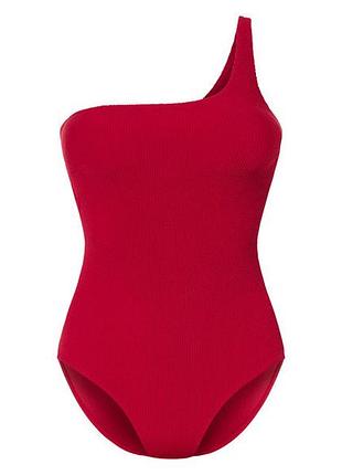 Купальник закритий зі знімними вкладками для жінки esmara lycra® 443449 38(s) червоний