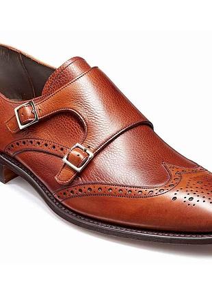 Туфли мужские barker double monk р. 41.