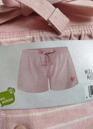 Піжамні шорти бавовняні трикотажні для жінки esmara lidl