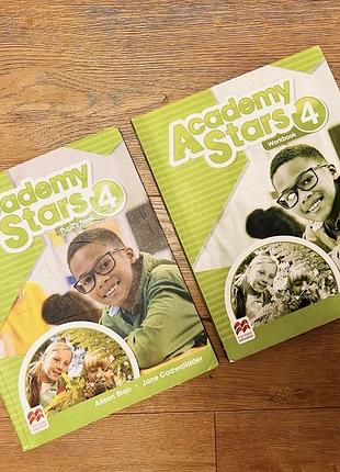 Віддам даром! academy stars 4 клас (pupil’s book + workbook)