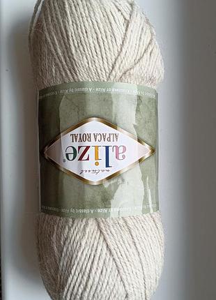 Пряжа alize alpaca royal new 152
