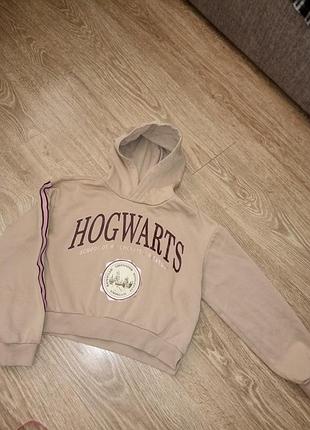 Укороченное худи h&amp;m, hogwarts, 11-12 лет