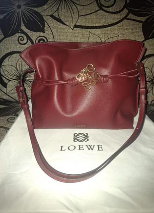 Сумочка з натуральної шкіри, бренду loewe!