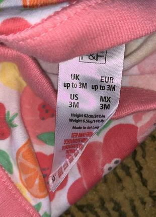 Боди ❤️ f&f 3 мес 3