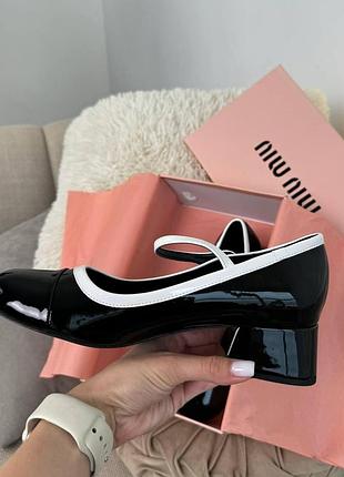 Туфли miu miu black