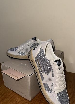 Golden goose ball star silver glitter | розмір 38 | нові