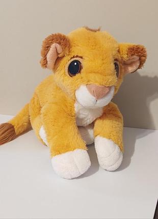 1993 симба король лев плюшевая игрушка, малыш симба,  мягкая игрушка симба, оригинальная плюшевая игрушка король лев 90-х годов mattel