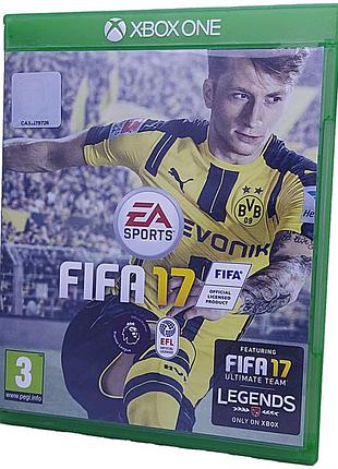 Игра для приставок компьютера б/у fifa 17 (xbox one)