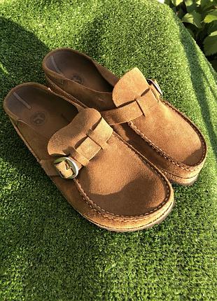 Нові 40 р-26 см. birkenstock  сабо. оригінал замша