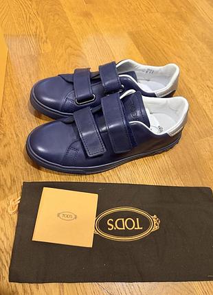 Брендові шкіряні кросівки tod’s