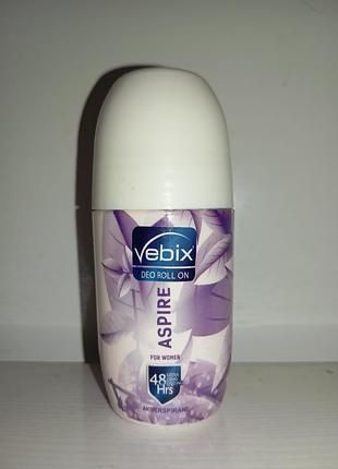 Vebix. антиперспирант. роликовый дезодорант для женщин. mystic. 50мл