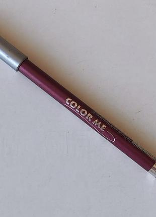 Карандаш для губ color me silkliner for lips #108 smooth touch waterproof новый