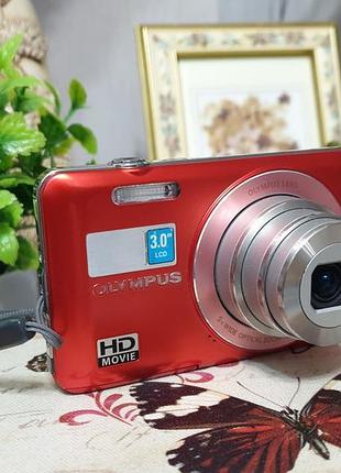 Цифровой ретро фотоаппарат olympus vg-120 \hd>14.0mp\ из англии