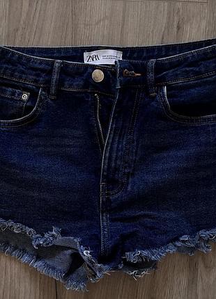 Джинсові шорти zara у чудовому стані