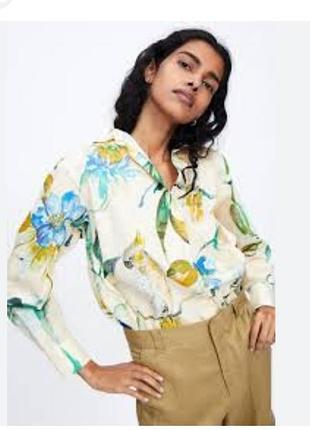 Сорочка zara, бавовна,