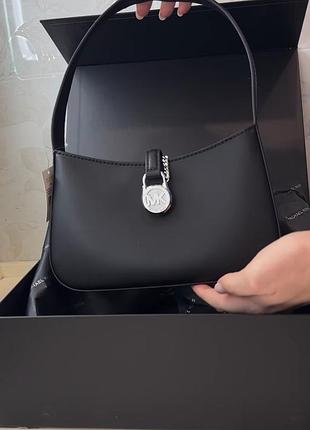 Сумку michael kors lyra small leather pochette з нової колекції 2025року + коробка 300 гр