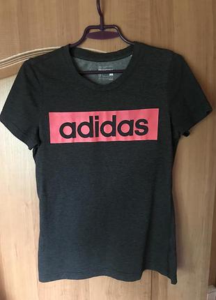 Жіноча спортивна  футболка adidas climacool