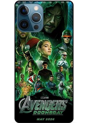 Силиконовый чехол мстители marvel doomsday для xiaomi samsung motorola nokia iphone zte vivo oppo realme avengers 01