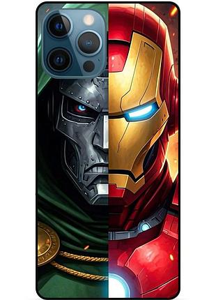 Силиконовый чехол мстители marvel doomsday для xiaomi samsung motorola nokia iphone zte vivo oppo realme доктор дум