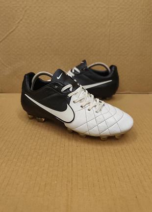 Футбольные бутсы nike timempo iv elite fg (kangaroo leather) | размер 43 (27.5 см)