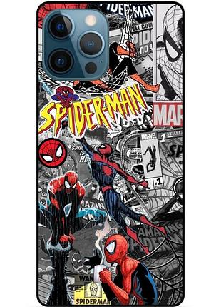 Силиконовый чехол мстители marvel doomsday для xiaomi samsung motorola nokia iphone zte vivo oppo realme spider man 01