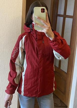 Куртка жіноча salomon climapro 5000 гірськолижна на утяжках