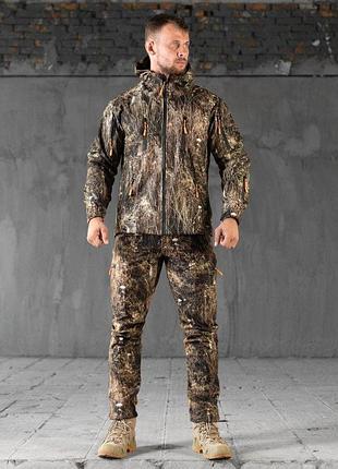 Тактичний маскувальний костюм софтшел softshell sheet вт7905