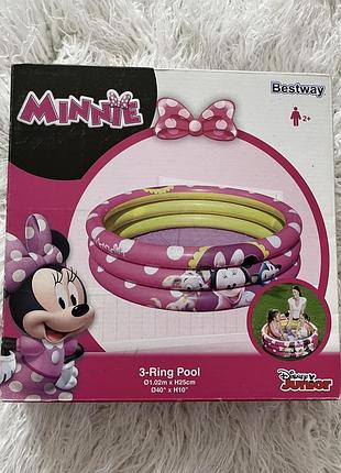 Детский бассейн bestway минни маус новый