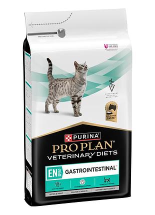 Сухой диетический корм pro plan veterinary diets en gastrointestinal для котят и взрослых кошек для уменьшения расстройств 5 кг
