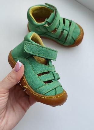 Дитячі шкіряні ортопедичні босоніжки pepino 18 розмір