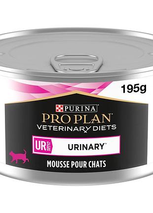 Блок (24 шт.) вологий дієтичний корм pro plan veterinary diets ur st/ox urinary для дорослих котів для розчинення та зниження