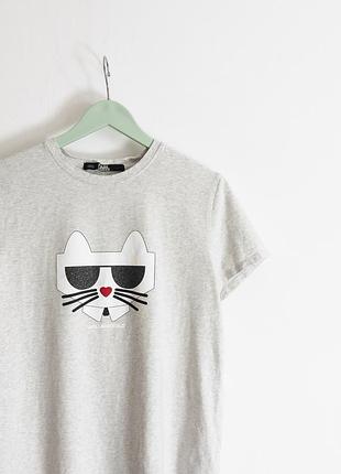 Стильна брендова футболка karl lagerfeld
