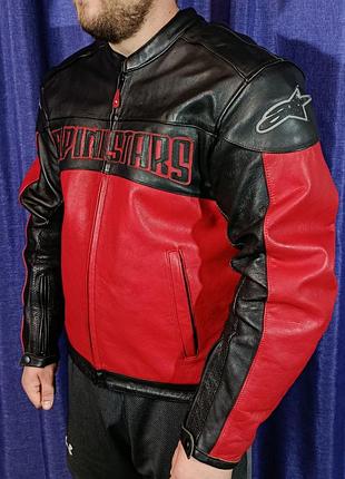 Alpinestars чоловіча шкіряна мотокуртка