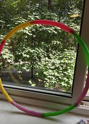 Хула хуп (обруч) hula hoop детский разноцветный