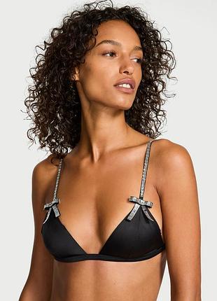 Бюстгальтер триангл victoria's secret со стразами