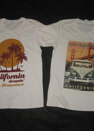 М размер, футболка мужская california dream, пр-ва мексика