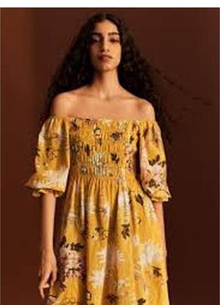 Легесенька сукня з 100% бавовни h&m m🌺🧡