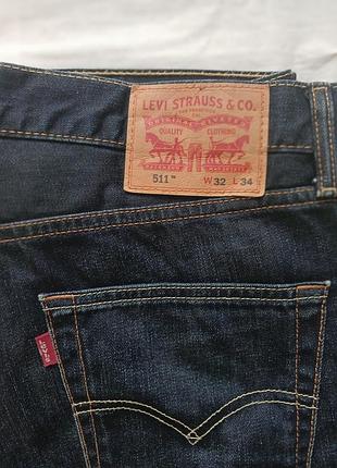 Джинси levi strauss 511,w32-l34