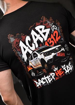 Тактическая футболка selion acab black