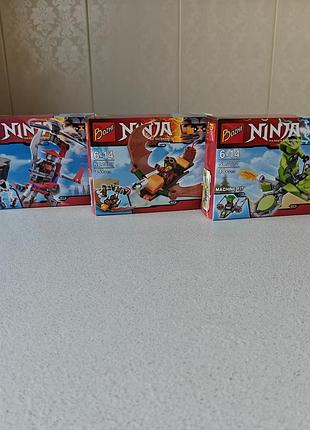 Конструктор ninja, серия bozhi, 3 шт.