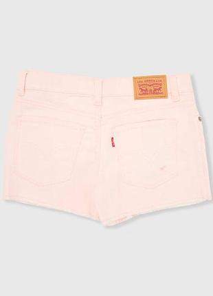 Джинсовые шорты levi's для девочек 2