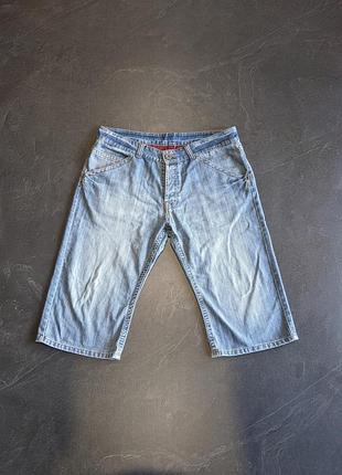 Чоловічі джинсові шорти бренду eagle jeans розмір w40 (xl-xxl) y2k vintage jorts carpenter cargo