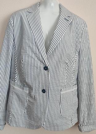 Летний коттоновый женский пиджак gerry weber collection