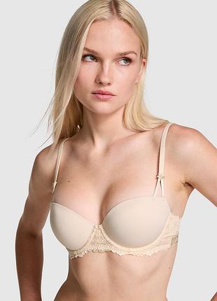 Бюстгальтер push-up victoria's secret pink
