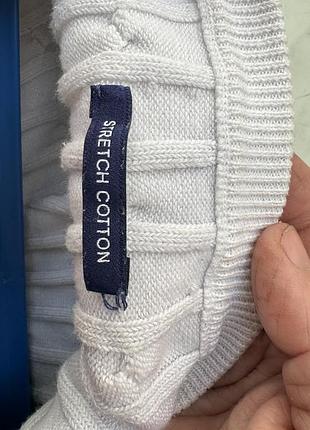 Кофтв біла stretch cotton розмір м 7