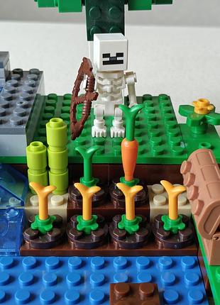 Большой набор конструкторов my world, серия minecraft, 4 шт. 3