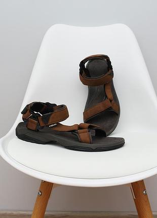Кожаные трекинговые мужские сандалии teva terra fi lite leather оригинал