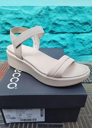 Босоніжки ecco flowt wedge lx модель 27330359113