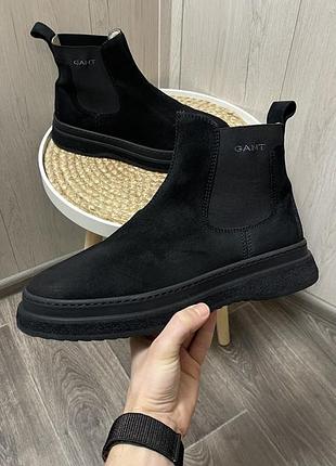 Чоловічі замшеві черевики gant
