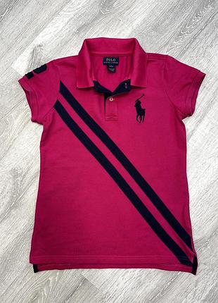 Футболка-поло polo ralph lauren на девочку 12-14лет